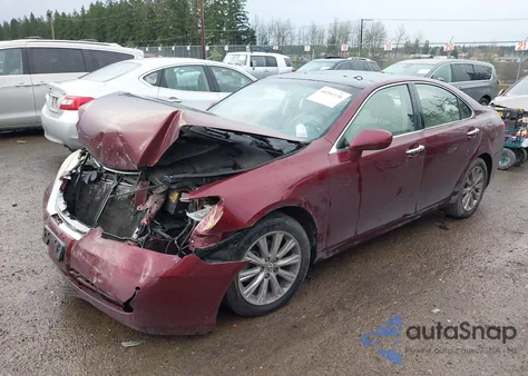 2008 Lexus Es 350 z USA, uszkodzony, nr VIN JTHBJ46G382175715